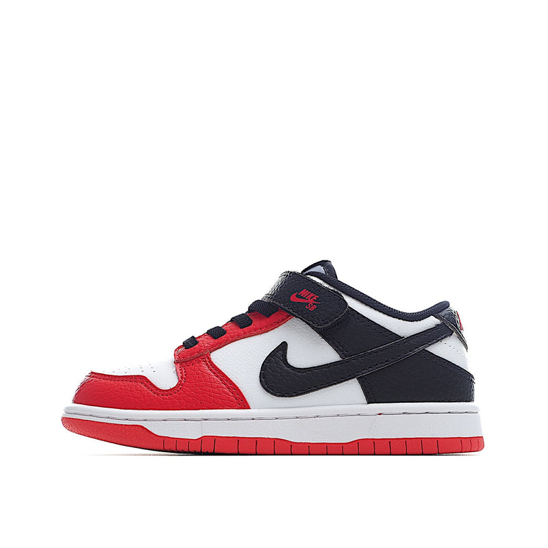 Nike SB Dunk Low Black and Red infantil