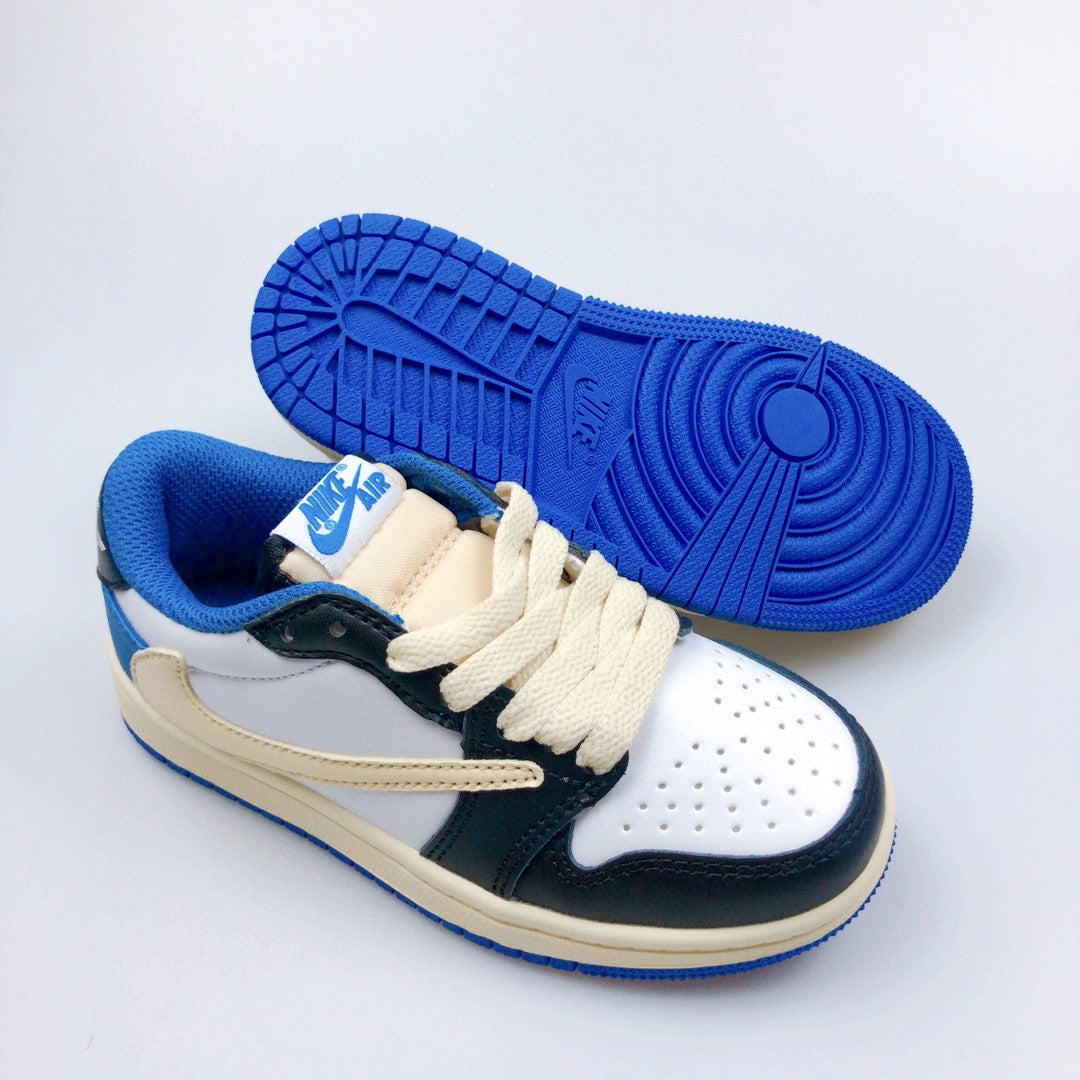 Jordan 1 Retro  x Travis Scott Blue Infantil