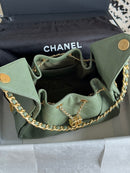Bolsa Hobo Chanel 25 Green