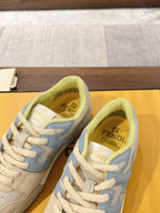 Fendi Match Yellow Suede