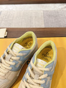 Fendi Match Yellow Suede