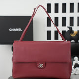 Chanel Spring-Summer Maxi Flap Bag Red