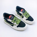 Jordan 1 Retro  x Travis Scott Black and Green Infantil