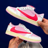 Air Jordan 1 Low x Travis Scott Tropical Pink