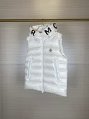 MONCLER SLEEVELESS - BOURNE WHITE \ BLACK
