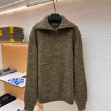 Alpe Granus Cashmere Half-Zip Sweater