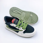 Jordan 1 Retro  x Travis Scott Black and Green Infantil