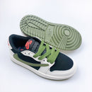 Jordan 1 Retro  x Travis Scott Black and Green Infantil