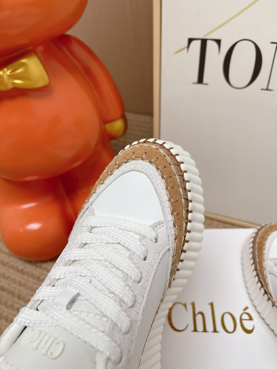 Tênis Chloé Nama com Plataforma