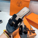 Hermes Oran Sandal Nior Box Calfskin Leather