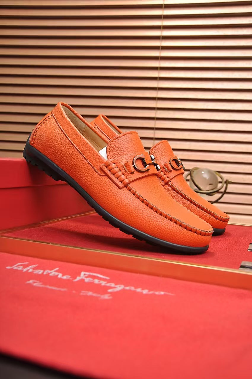 Sapato Ferragamo orange