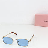 Miu Miu Skyline Gold Blue