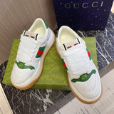 Gucci Screener GG White Leather