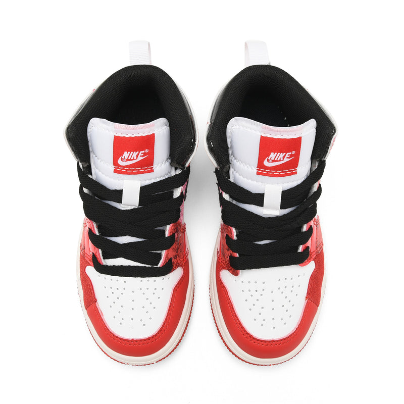 Air Jordan 1 Mid SE red infantil