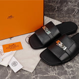 Hermes Gabriel Sandal Noir Preto.