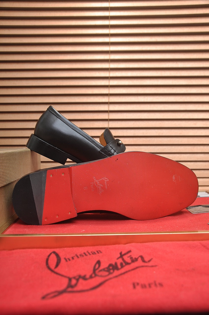Christian Louboutin Mocassim Chambelimoc  Black .