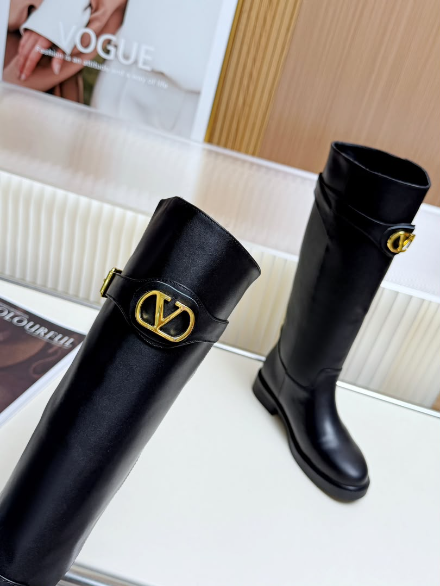 bota VLogo Signature Calfskin Boot 30mm