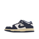 Tênis Nike SB Dunk Low Midnight Navy and White Infantil