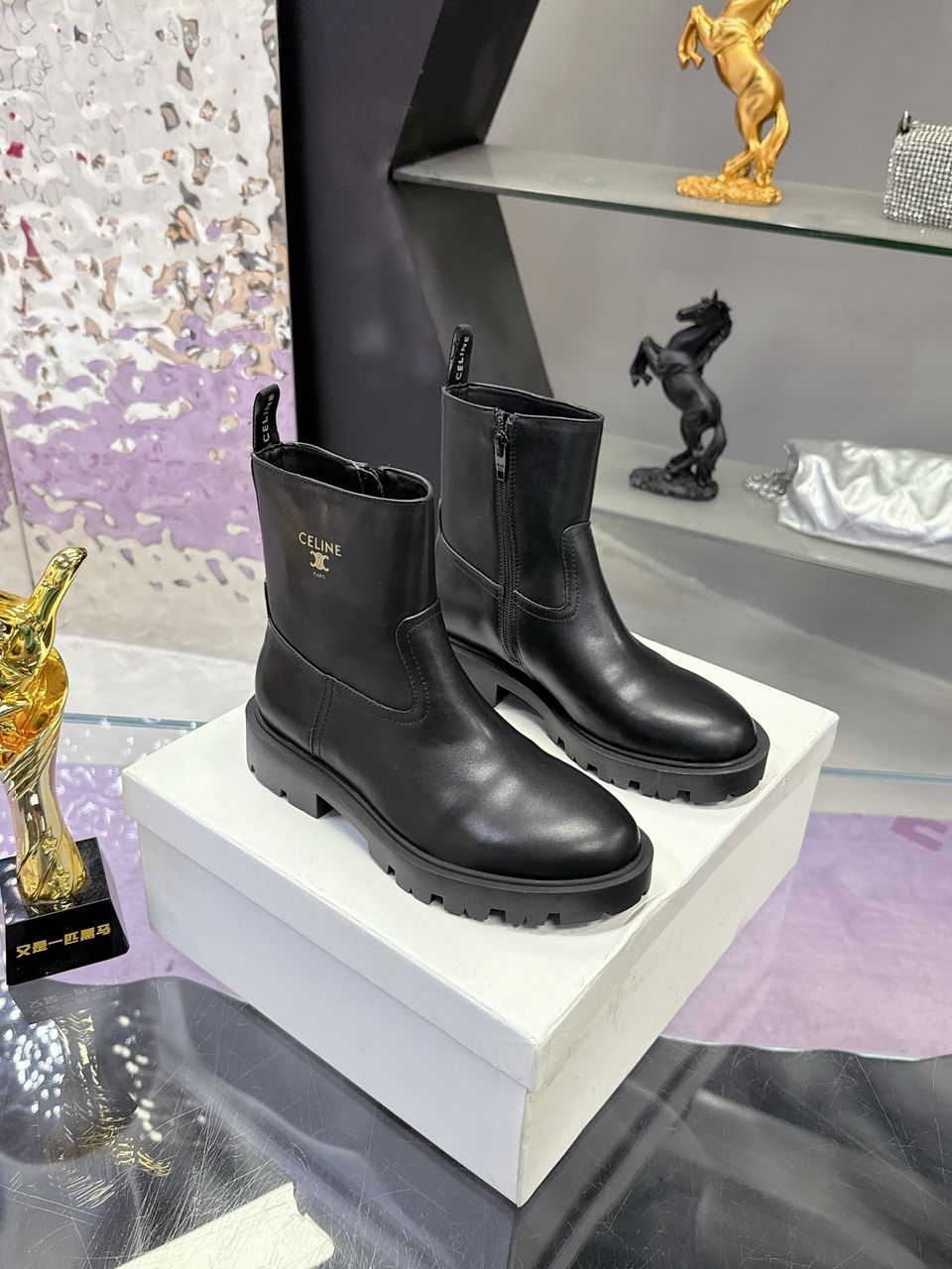 Celine mid-calf boot