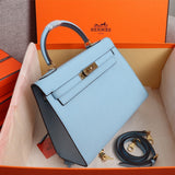 Bolsa Hermes Kelly Blue