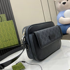 Gucci Small GG Crossbody Bag Black