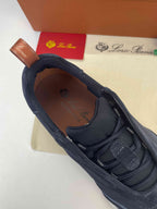 Loro Piana Modular Walk Sneaker Navy Blue .