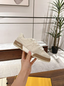Fendi Match sneakers in white brown