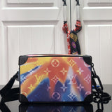 Lv Mini Soft Trunk Sunset Monogram Multicolor