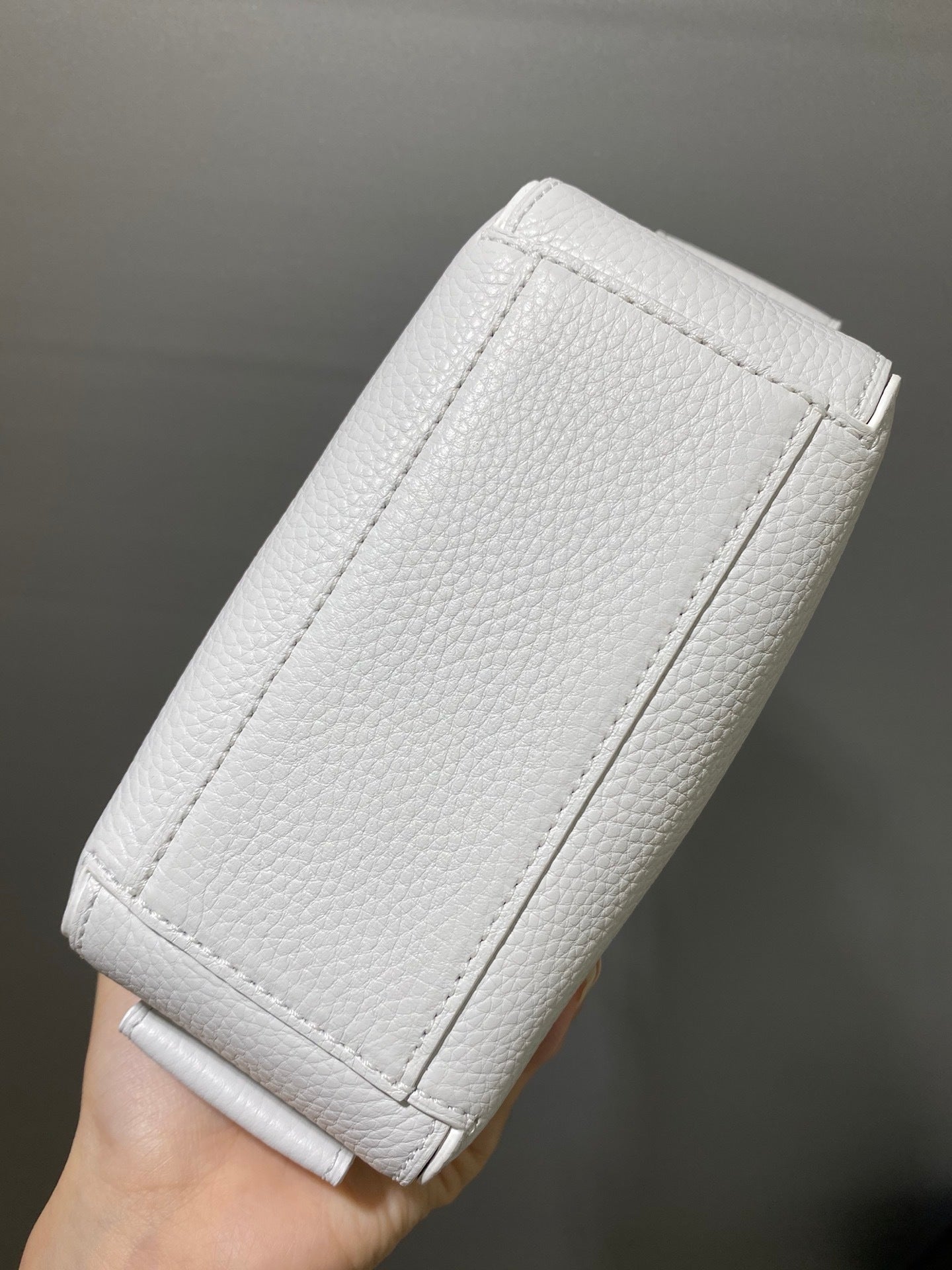 Delvaux Cool Box Nano White