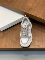 Tênis Moncler Leave No Trace Beje / Off White