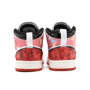 Air Jordan 1 Mid SE red infantil
