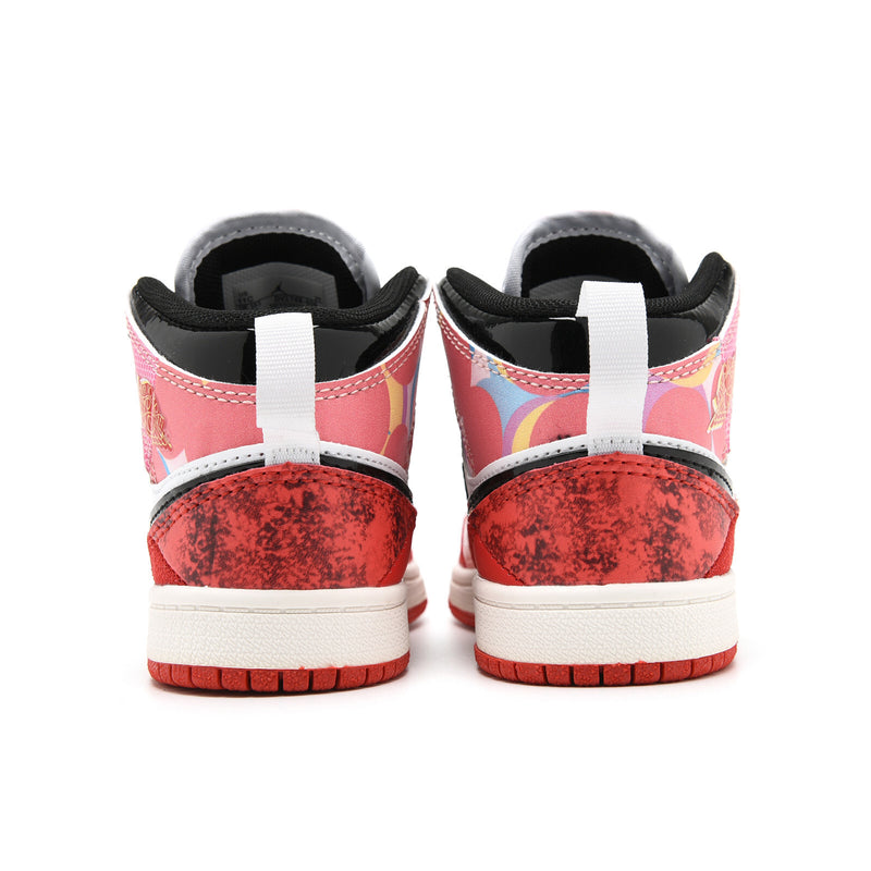 Air Jordan 1 Mid SE red infantil