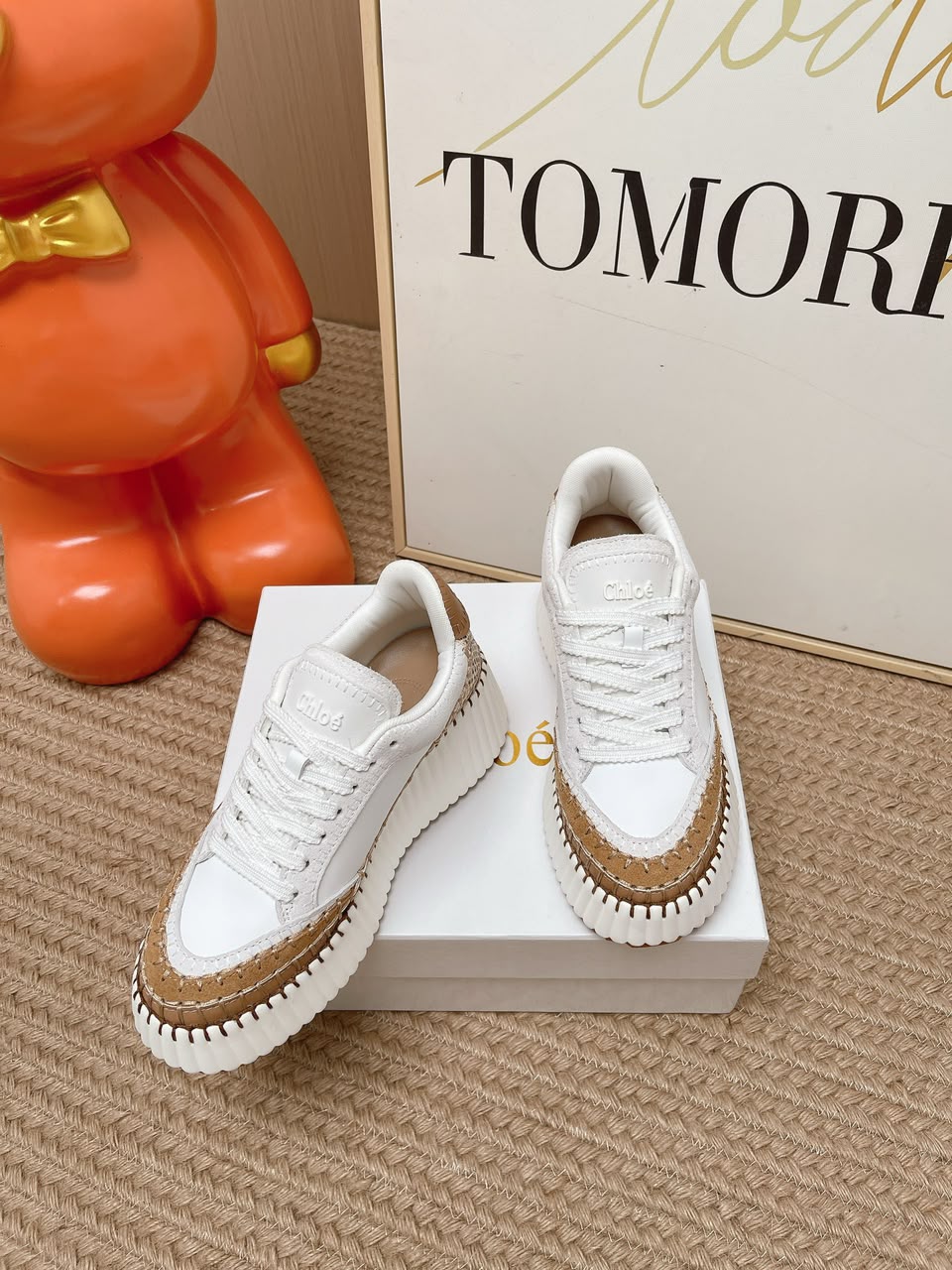 Tênis Chloé Nama com Plataforma
