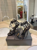 Saint Laurent Opyum Sandal Black