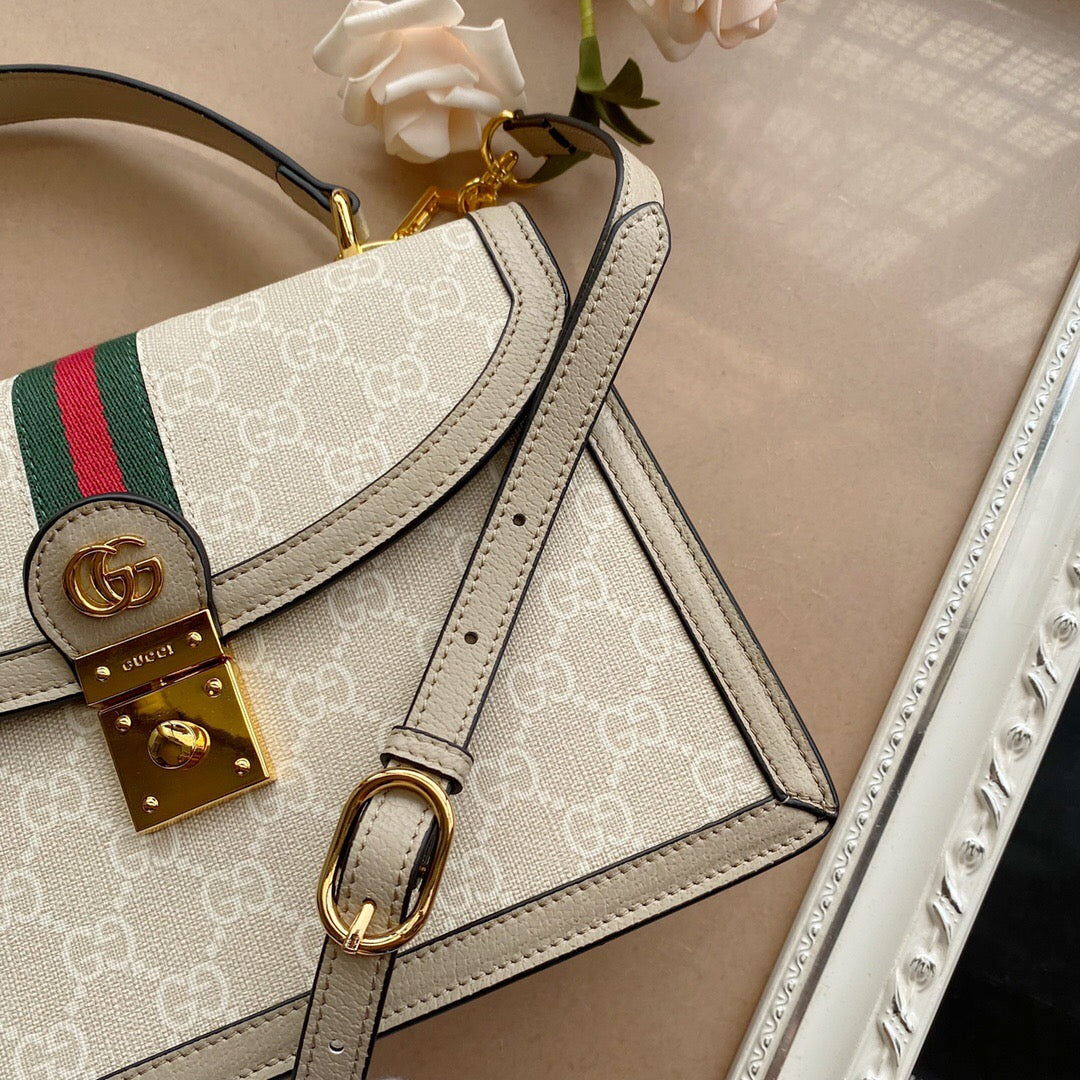 Bolsa GUCCI OPHIDIA SMALL TOP HANDLE BAG. – Manfrim Store