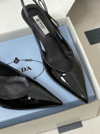Prada  Slingback Pumps  Black