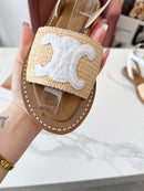 CELINE LYMPIA SANDAL MACCRAMÉ