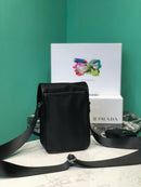 Prada Re-Nylon and Saffiano leather shoulder bag