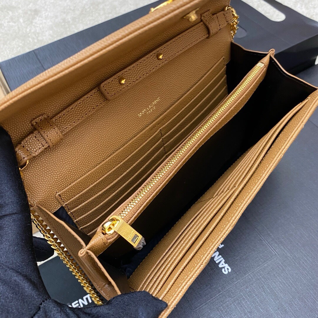 Saint Laurent Shoulder Bag Bege Camel