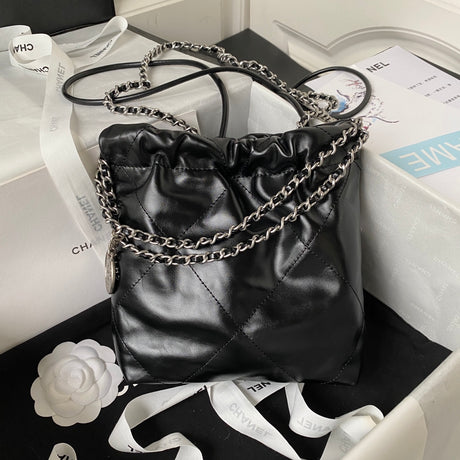 Bolsa Chanel Mini 22S Handbag Calfskin