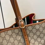 Gucci GG Emblem Tote Bag