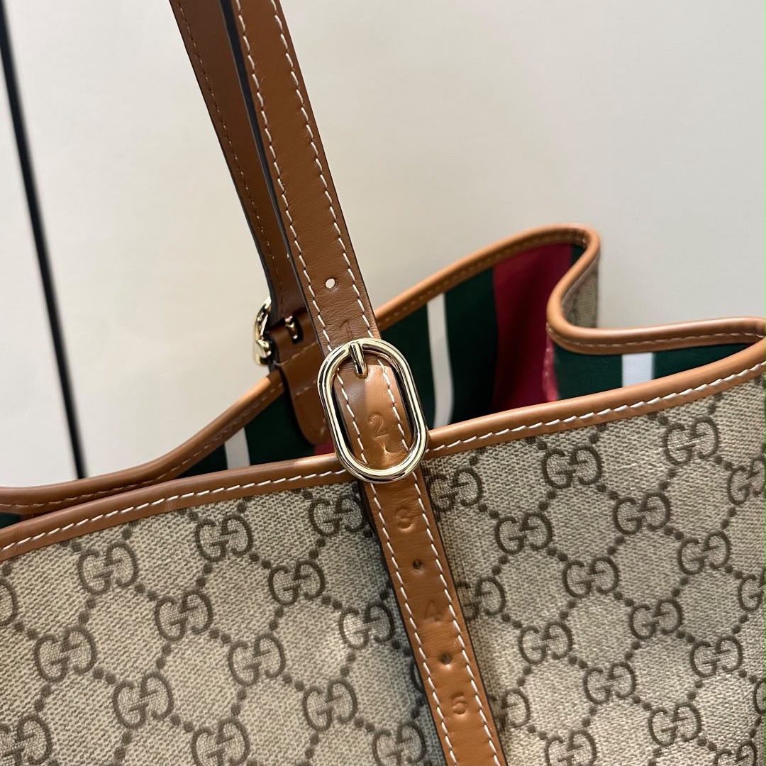 Gucci GG Emblem Tote Bag