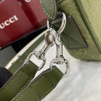Gucci GG Supreme Small Camera Bag Green