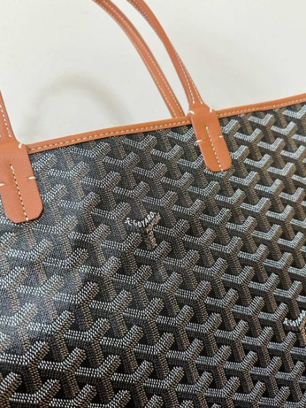 Bolsa Goyard Saint Louis Tote Preta