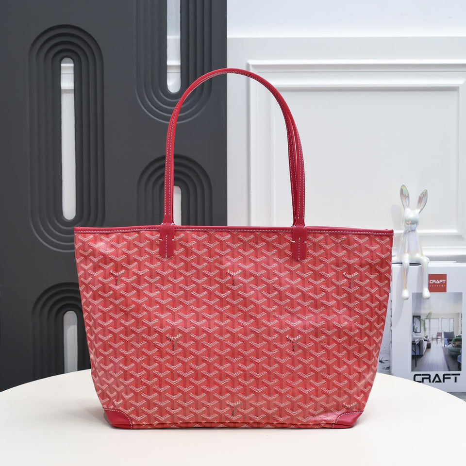 Bag Goyard Saint Louis Tote Red