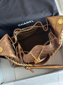 Bolsa CHANEL 25 Large Bronze