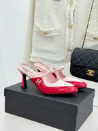 Chanel  Gabrielle Slingback Pumps Pink