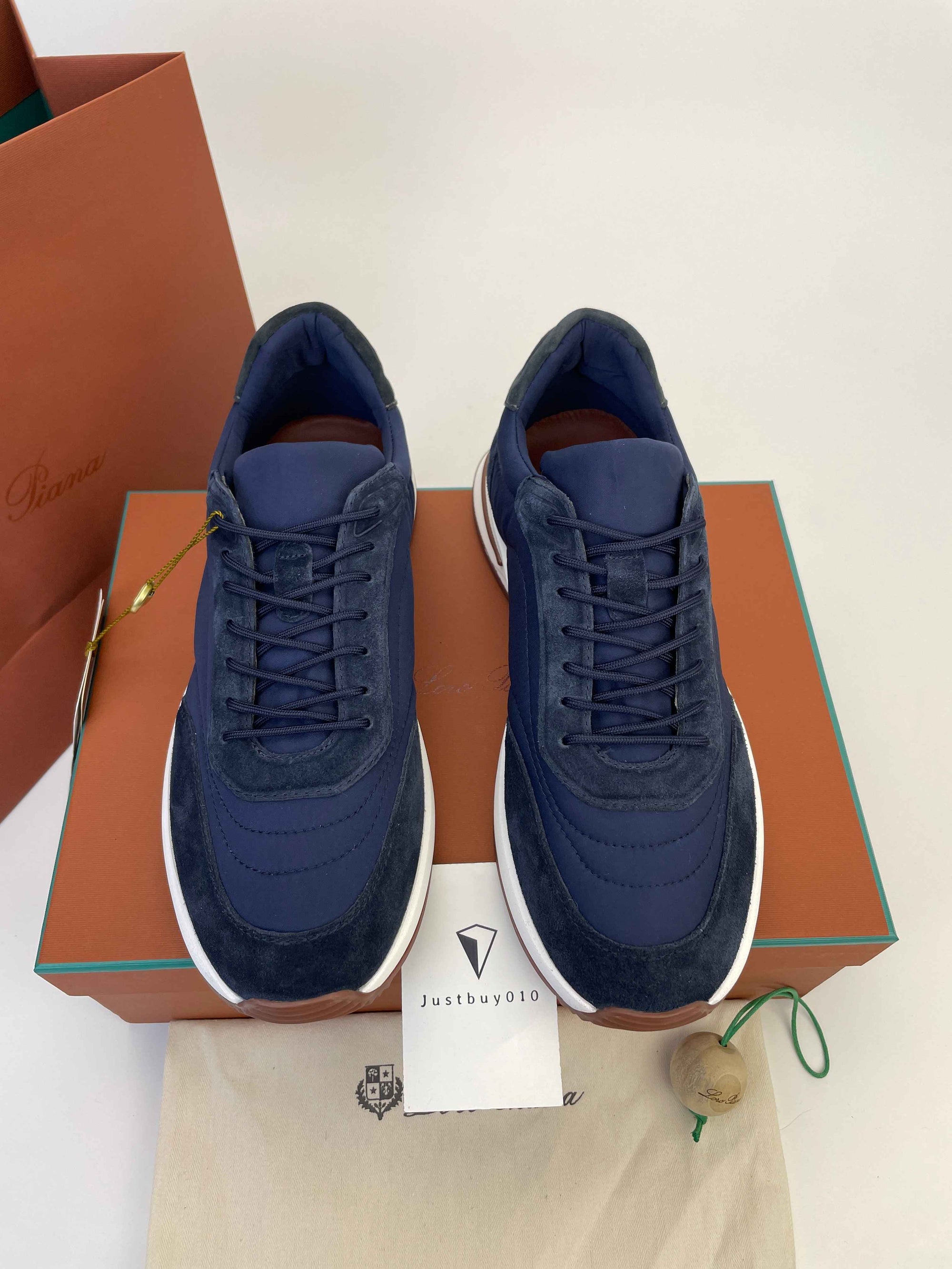 Loro Piana Weekend Walk Evo Tech Navy.