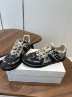 Maison Margiela Replica Low "Grafit Paint" White/Black
