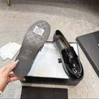 Chanel Timeless Patent Loafer black